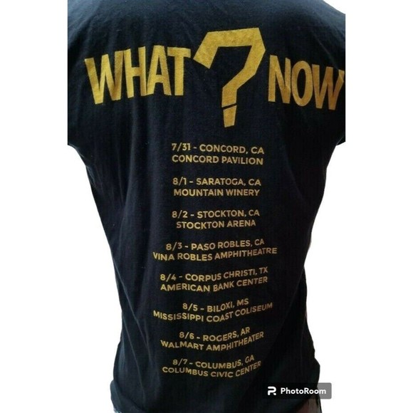 KEVIN HART 2015 What Now? Tour Black T-Shirt Size Medium Comedy - Picture 2 of 5